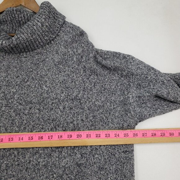 Old Navy Womens Gray Cowl Neck Pullover Knit Sweater Plus 2XL Cotton Blend - Picture 9 of 10